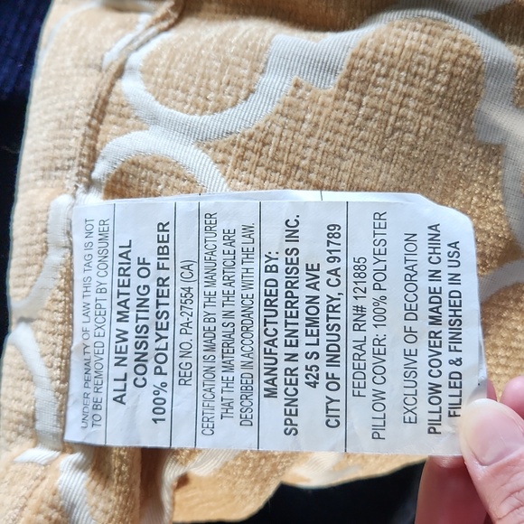 Club Lattice Pillows (2) - Picture 5 of 5